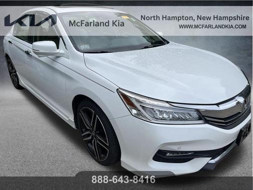 White Orchid Pearl 2016 Honda Accord Touring