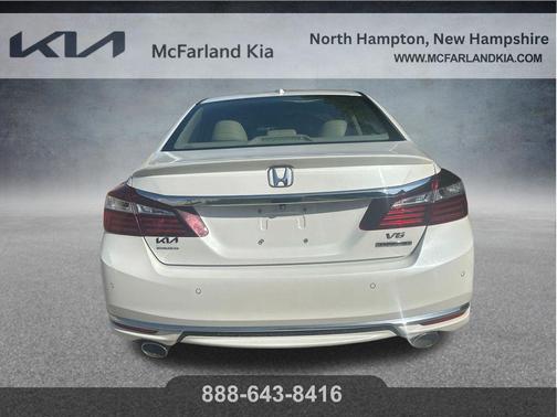 White Orchid Pearl 2016 Honda Accord Touring
