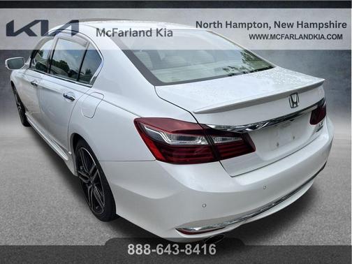 White Orchid Pearl 2016 Honda Accord Touring