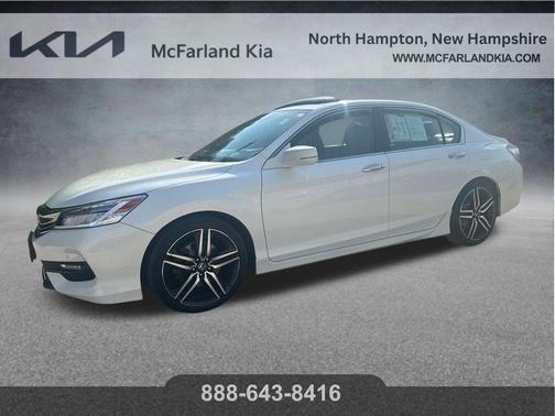 White Orchid Pearl 2016 Honda Accord Touring