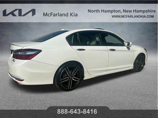 White Orchid Pearl 2016 Honda Accord Touring