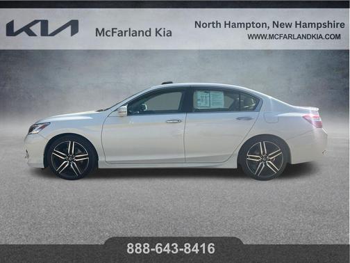 White Orchid Pearl 2016 Honda Accord Touring
