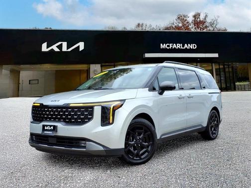 Ivory Silver 2025 Kia Carnival Hybrid SX PRESTIGE
