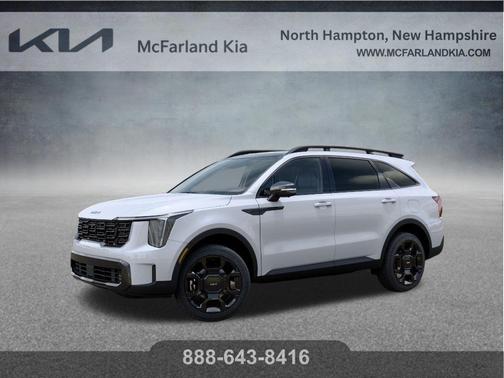 Glacial White Pearl 2026 Kia Sorento X-Line SX