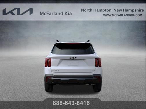 Glacial White Pearl 2026 Kia Sorento X-Line SX