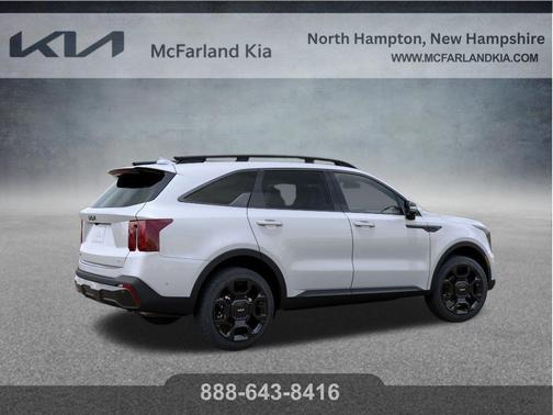 Glacial White Pearl 2026 Kia Sorento X-Line SX
