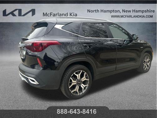 Cherry Black 2021 Kia Seltos EX