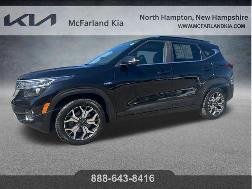 Cherry Black 2021 Kia Seltos EX
