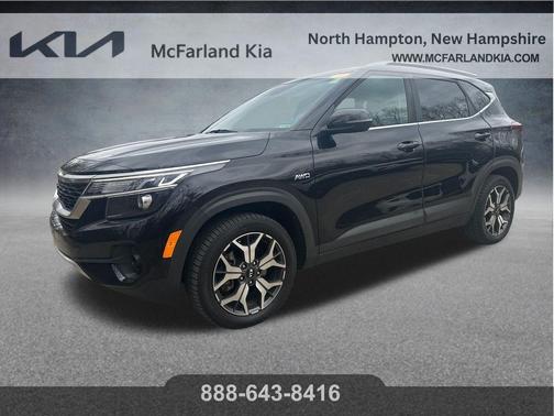 Cherry Black 2021 Kia Seltos EX