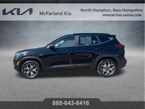 Cherry Black 2021 Kia Seltos EX
