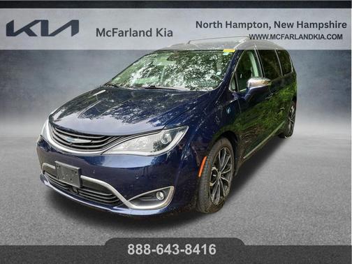 Jazz Blue Pearlcoat 2018 Chrysler Pacifica Hybrid Limited