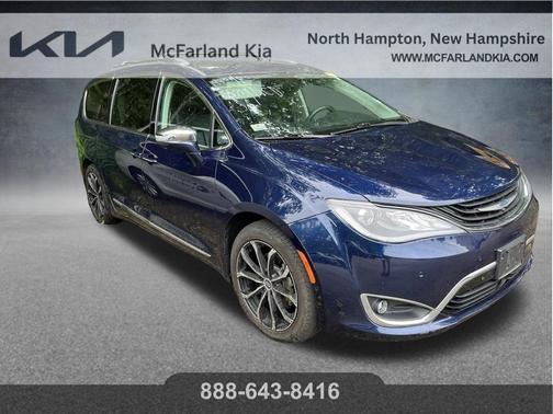 Jazz Blue Pearlcoat 2018 Chrysler Pacifica Hybrid Limited