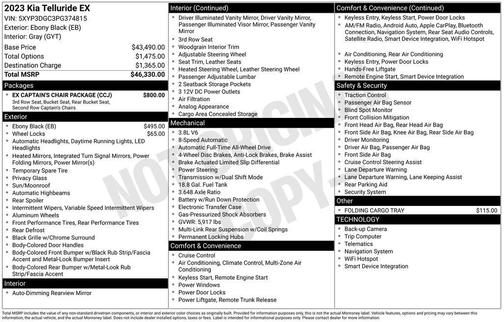 2023 Kia Telluride EX