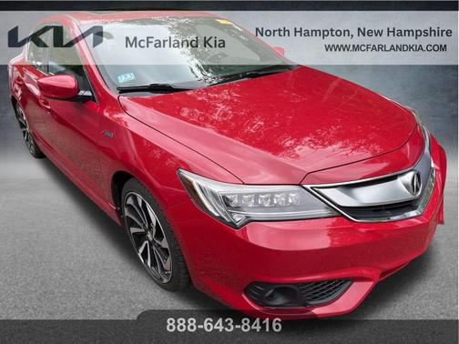 Red 2018 Acura ILX