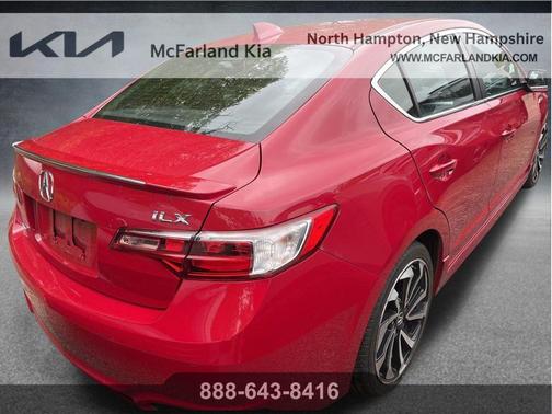 Red 2018 Acura ILX