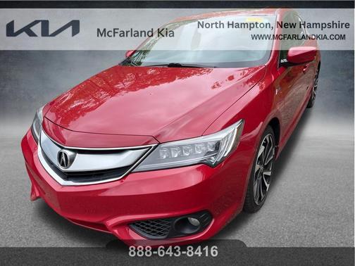 Red 2018 Acura ILX
