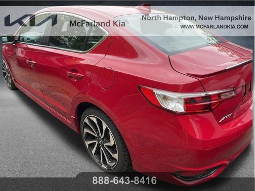 Red 2018 Acura ILX