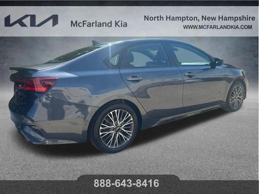 Gravity Gray 2023 Kia Forte GT-Line