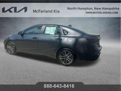 Gravity Gray 2023 Kia Forte GT-Line