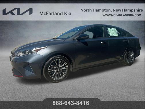 Gravity Gray 2023 Kia Forte GT-Line
