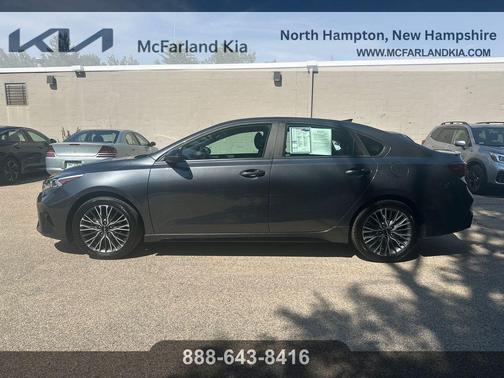 Gravity Gray 2023 Kia Forte GT-Line