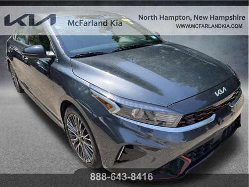 Gravity Gray 2023 Kia Forte GT-Line