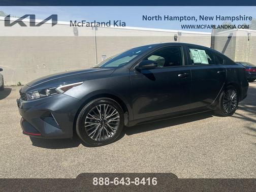 Gravity Gray 2023 Kia Forte GT-Line