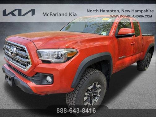 Inferno Red 2016 Toyota Tacoma TRD Off Road