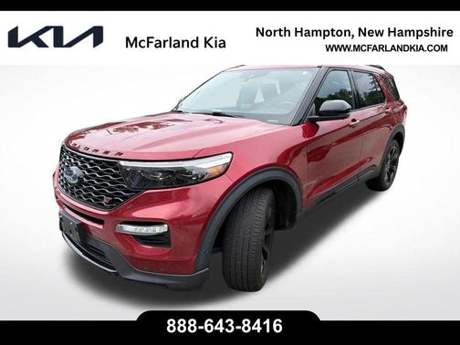 Red Metallic 2020 Ford Explorer ST