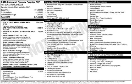 2018 Chevrolet Equinox Premier