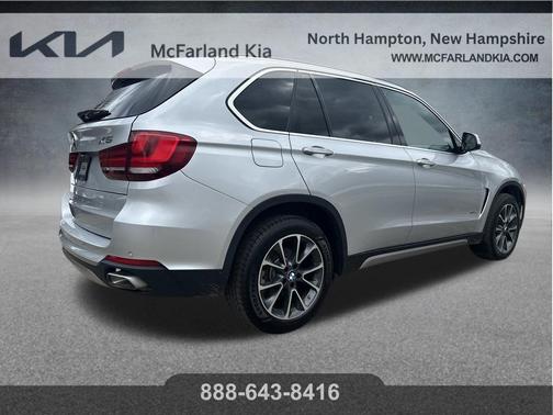 Glacier Silver Metallic 2018 BMW X5 xDrive35i