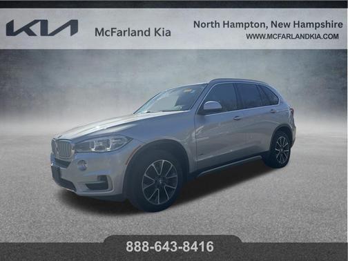 Glacier Silver Metallic 2018 BMW X5 xDrive35i
