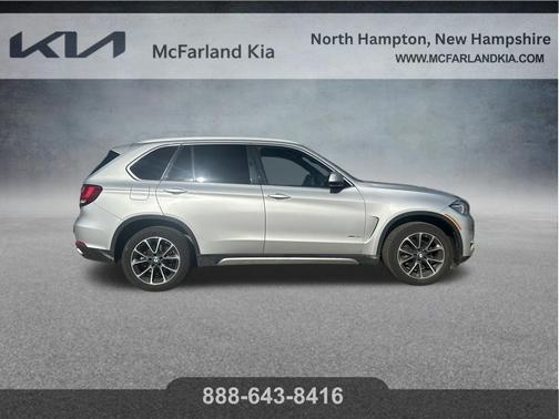 Glacier Silver Metallic 2018 BMW X5 xDrive35i
