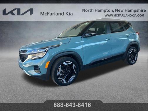 Blue / Black 2024 Kia Seltos SX