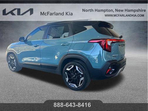 Blue / Black 2024 Kia Seltos SX