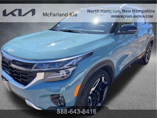 Blue / Black 2024 Kia Seltos SX