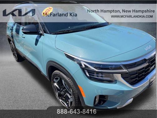 Blue / Black 2024 Kia Seltos SX