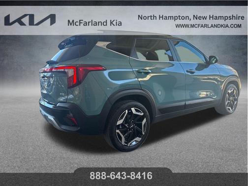 Blue / Black 2024 Kia Seltos SX