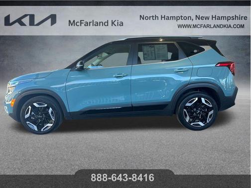 Blue / Black 2024 Kia Seltos SX