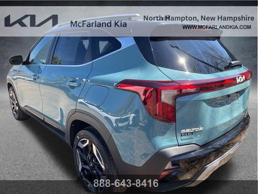 Blue / Black 2024 Kia Seltos SX