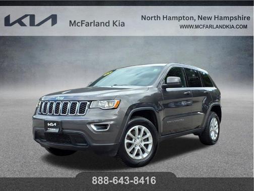 Granite Crystal Clearcoat Metallic 2021 Jeep Grand Cherokee Laredo E