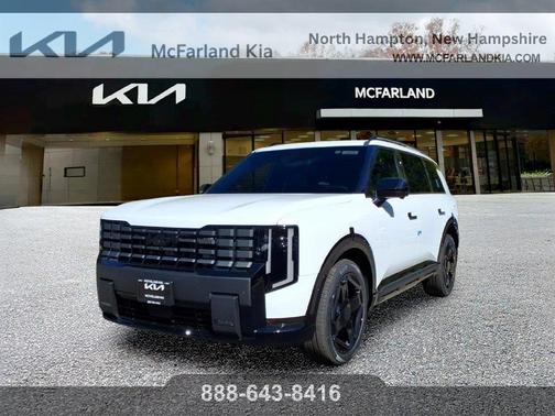 Glacial White Pearl 2027 Kia Telluride X-Line SX-Prestige