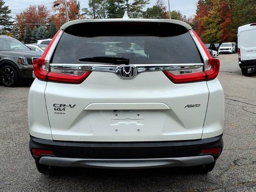 White Diamond Pearl 2017 Honda CR-V EX-L