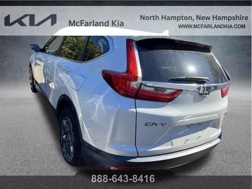 White Diamond Pearl 2017 Honda CR-V EX-L