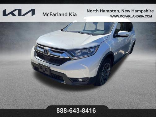 White Diamond Pearl 2017 Honda CR-V EX-L