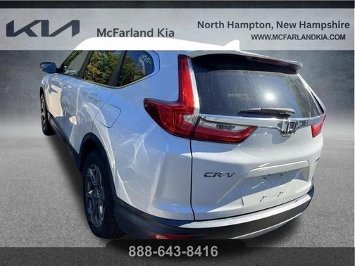White Diamond Pearl 2017 Honda CR-V EX-L