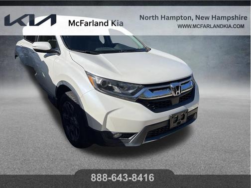 White Diamond Pearl 2017 Honda CR-V EX-L