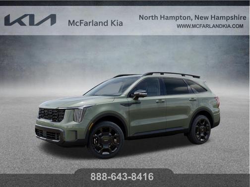 Jungle Green 2026 Kia Sorento X-Line SX Prestige