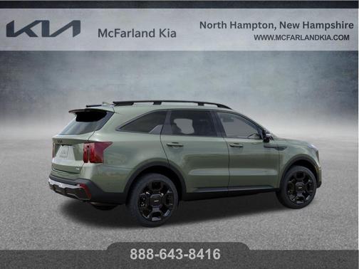 Jungle Green 2026 Kia Sorento X-Line SX Prestige