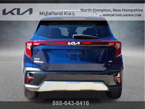 Dark Ocean Blue 2024 Kia Seltos EX